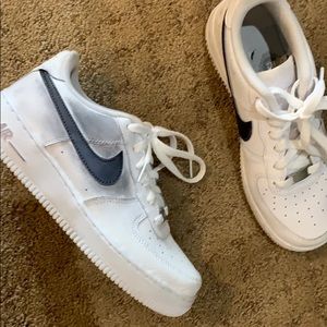 Boys air force ones Size six